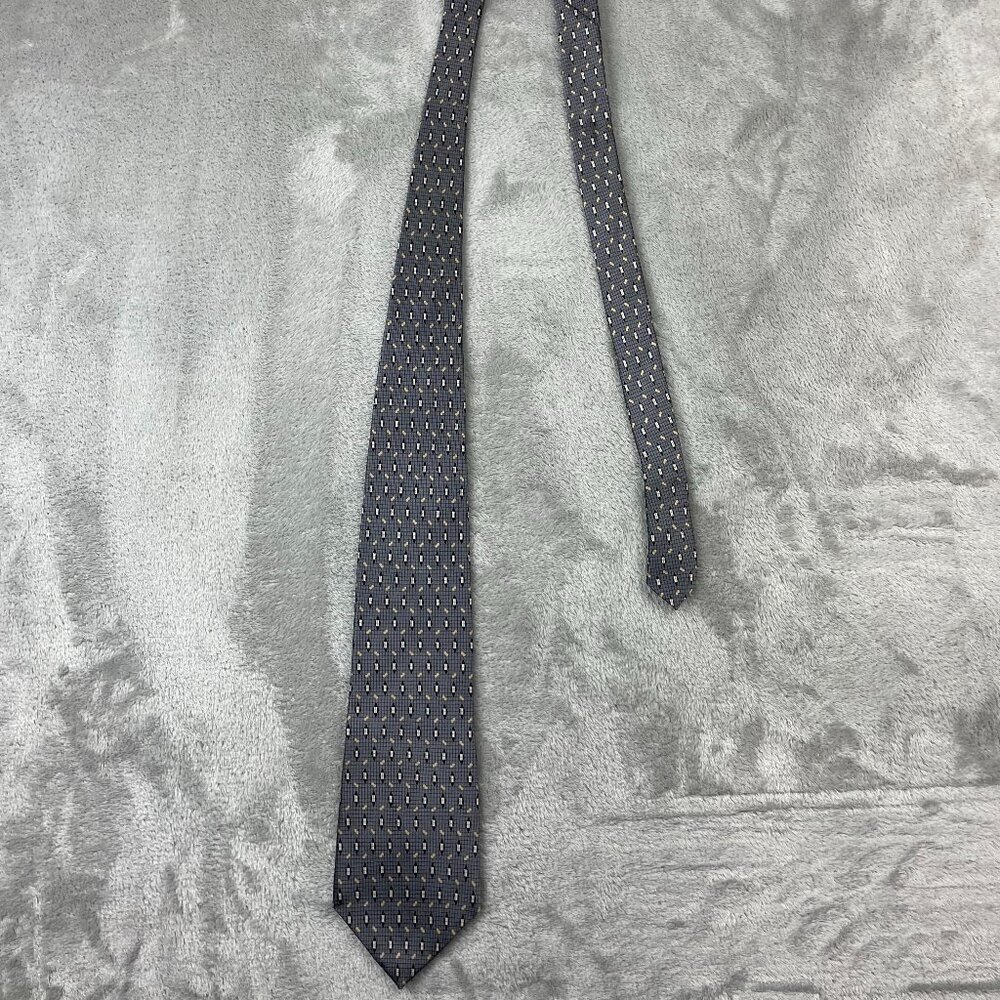 Geoffrey Beene Men's Classic 100% Silk Neck Tie Made in the USA - Picture 2 of 6
